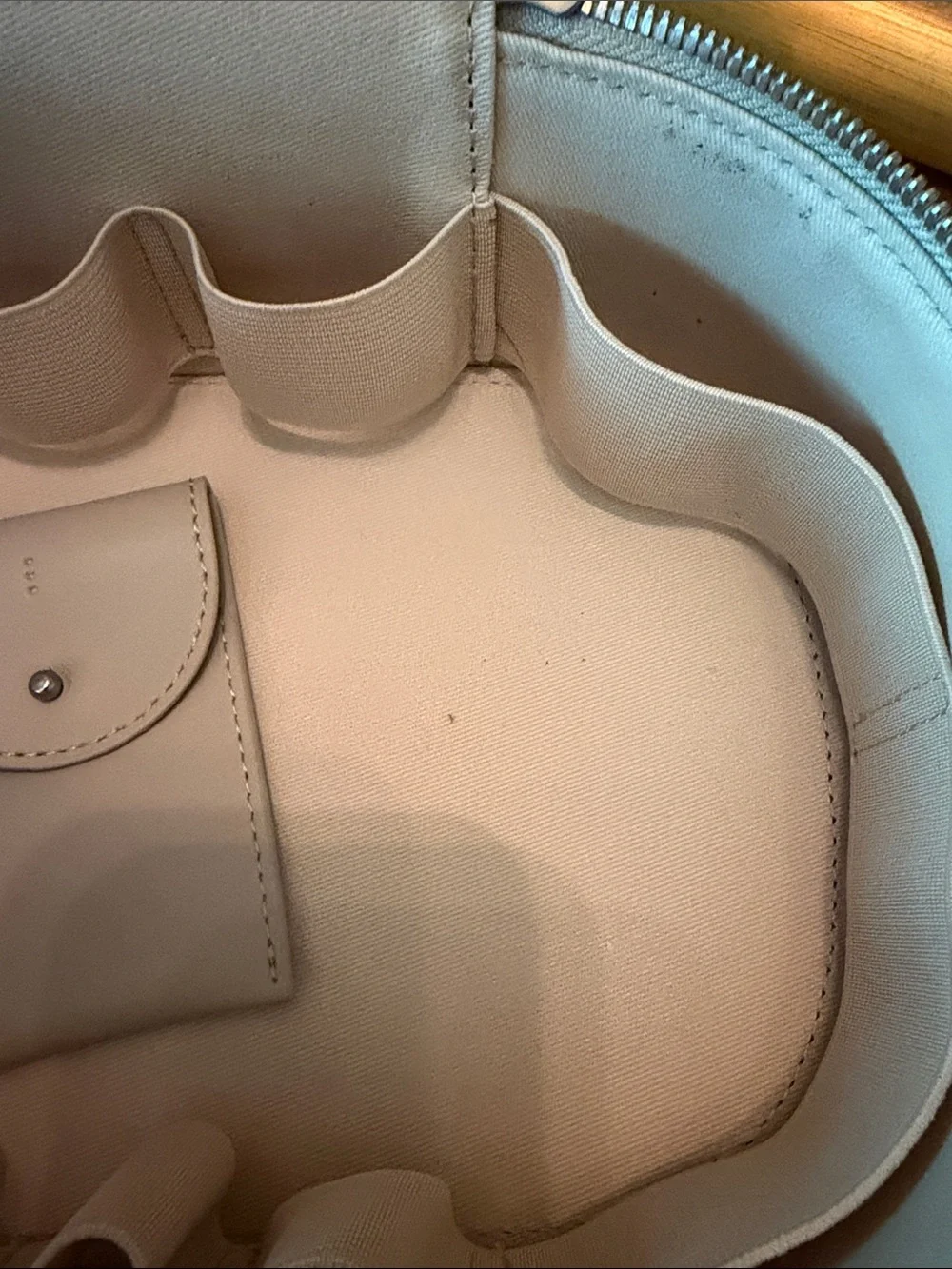 Monos Metro Cosmetic Case in Ivory